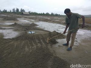 Petani Garam di Aceh Curhat Kekurangan Bahan Baku