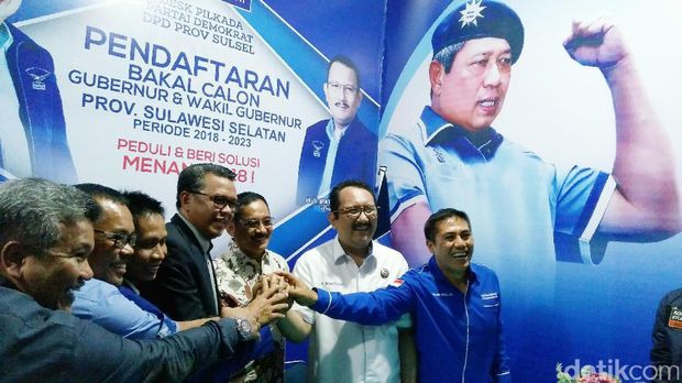 Nurdin Abdullah Optimis Raih Tiket Cagub Sulsel dari Partai Demokrat