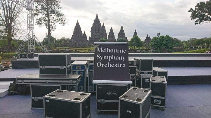 Orkestra Melbourne Akan Tampil di Candi Prambanan