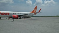 Sayap Lion Air mengalami kerusakan usai bersenggolan di Wings Air di Bandara Kualanamu, Sumatera Utara. Foto: Dok. Istimewa
