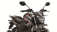 Sementara itu di tipe yang sama warna Raptor Black dilakukan penambahan fuel tank stripe berwarna merah dan kini rim wheel berwarna hitam. Penyegaran grafis semakin menguatkan tampilan sporti di pilihan warna STD Macho Black dan Wild Black melalui stripe yang menampilkan grafis tulisan CB150R.