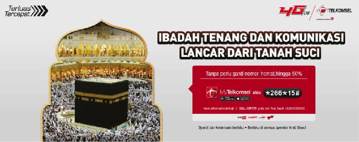 Posko Haji Telkomsel Siap Bantu Masalah Komunikasi Saat Haji