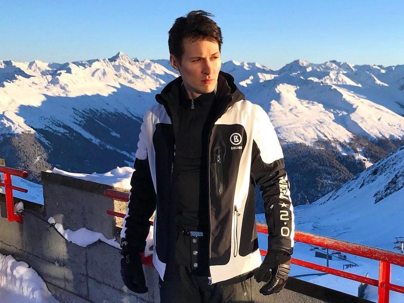 Liburannya Pavel Durov