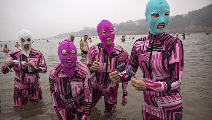 Facekini di China