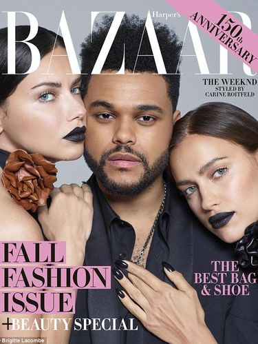 The Weeknd Mesra-mesraan dengan Adriana Lima dan Irina Shayk