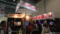 Bekraf juga ambil bagian dengan membuka booth bertajuk Archipelageek. (Saras/detikhot)