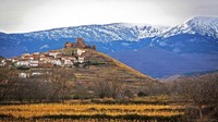 Namanya Desa Trasmoz. Berlokasi di wilayah terpencil yang dikepung pegunungan Moncayo di wiayah Aragon, Provinsi Zaragoza (Teresa Esteban/BBC)