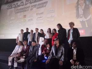 Ramainya Komunitas Dhot Movie dan Masyarakat Sambut Nobar Film Rafathar
