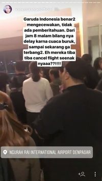 Penerbangan Denpasar-Jakarta delay. 