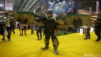 Seru-seruan di ajang Popcon Asia 2017. Foto: Agung Pambudhy