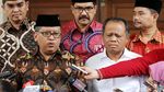 Sekjen PDIP Temui Hamzah Haz