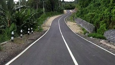 Foto: Begini Lho Mulusnya Jalan Trans Papua Bagian Barat
