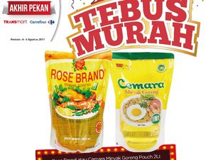 Tebus Murah Minyak Goreng di PromoAkhir Pekan Transmart Carrefour