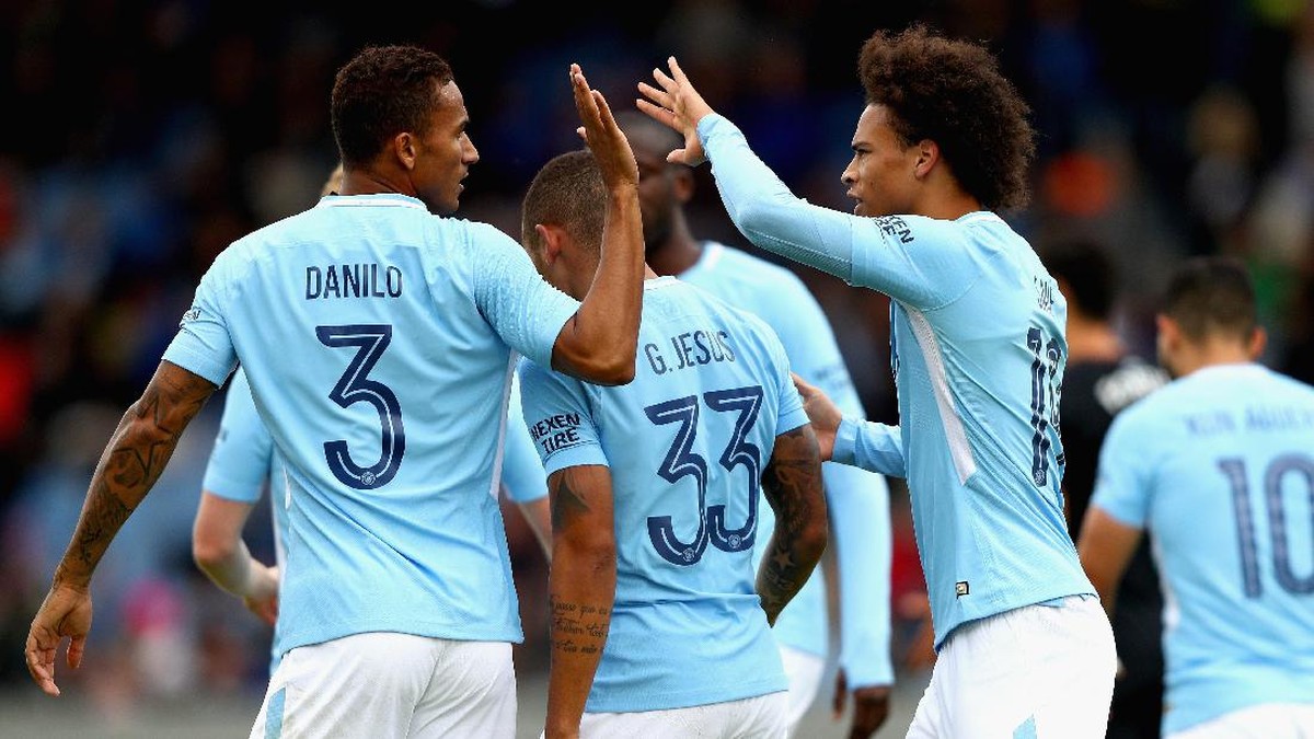 Manchester City menang telak 3-0 atas West Ham United (Ian Walton/Getty Images)