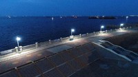 Proyek Pengamanan Pantai Tahap II yang dikerjakan Kementerian PUPR terbagi menjadi dua paket pekerjaan. Paket 1 berlokasi di Kelurahan Muara Baru dengan panjang tanggul 2,3 km. Sementara Paket 2 berlokasi di Kelurahan Kali Baru dengan panjang tanggul 2,2 km. (Kementerian PUPR).