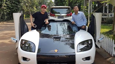 Koenigsegg dan Mobil-mobil Mewah di Garasi Raffi Ahmad