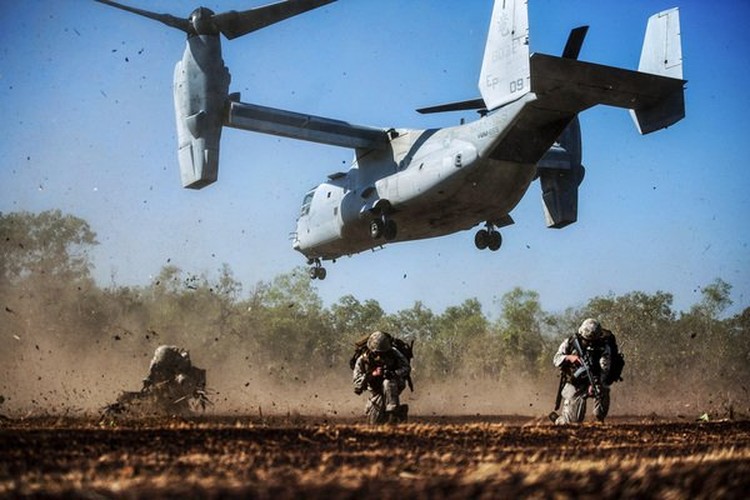 Pesawat Militer MV-22 Osprey