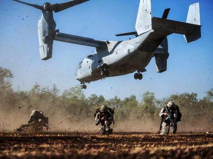 Pesawat Militer MV-22 Osprey