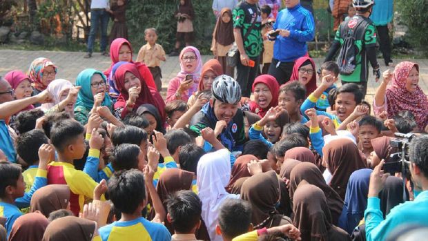Menpora Ikut Gowes Pesona Nusantara di Lebak