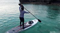 Aksi Paddling Susi Pudjiastuti