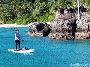 Tak Lagi Jadi Menteri, Bu Susi Mau Main Paddle Board Dulu?