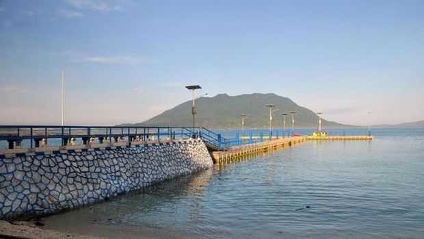 Suasana di dermaga 