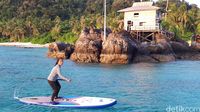Aksi Paddling Susi Pudjiastuti
