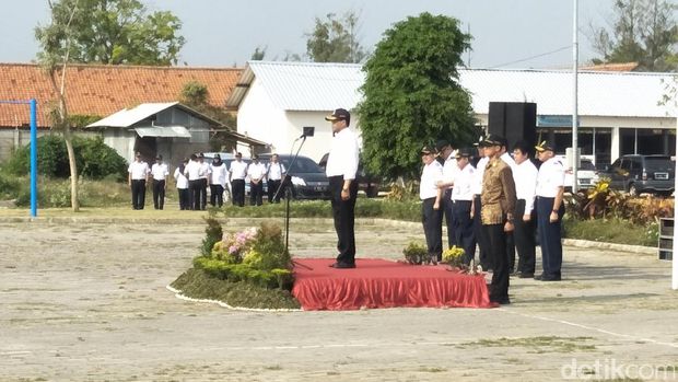 Menhub Budi Karya Sumadi di Politeknik Keselamatan Transportasi Jalan 