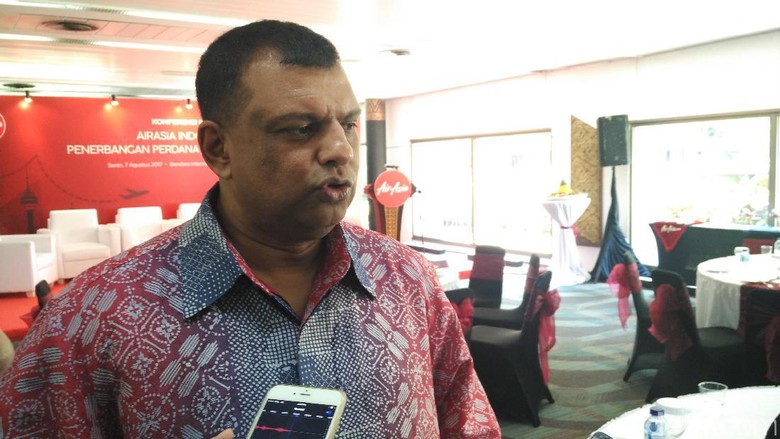 Foto: Tony Fernandes, Bos AirAsia (Wahyu/detikTravel) Foto: Tony Fernandes, Bos AirAsia (Wahyu/detikTravel)