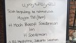 Foto: Suasana Rumah Duka Almarhum Basofi Sudirman
