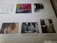 Tulisan kecil tentang kecintaan Soekarno pada seni (Randy/detikTravel)