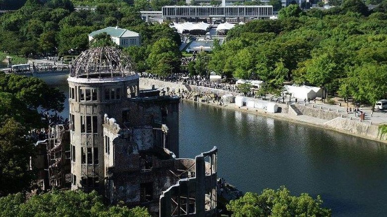 Kawasan Hiroshima Peace Memorial Park di Hiroshima (Jiji Press/AFP) Kawasan Hiroshima Peace Memorial Park di Hiroshima (Jiji Press/AFP)