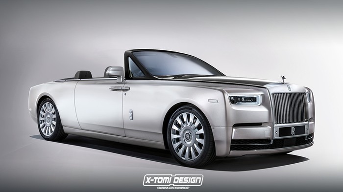 Kerennya New Rolls-Royce Phantom Jika Tanpa Atap