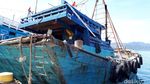 Foto: Terbaru, Penampakan Kapal Pencuri Ikan yang Ditangkap Susi