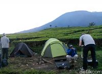 Ada yang menginap demi melihat sunrise (Erliana/detikTravel)