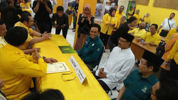 Gus Ipul daftar bakal cagub di Golkar