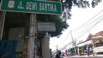 Potret Jalan Dewi Persik di Bekasi