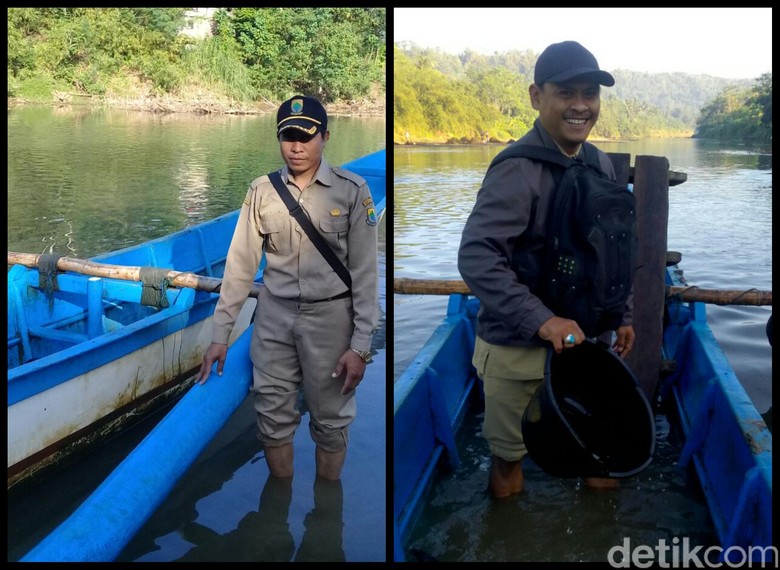 Perjuangan Guru Honorer di Cianjur Naik Perahu Bocor untuk Mengajar Perjuangan Guru Honorer di Cianjur Naik Perahu Bocor untuk Mengajar