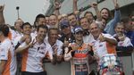Podium MotoGP Republik Ceko Milik Trio Spanyol