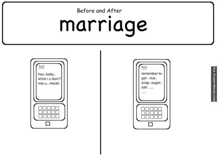 Foto: Mana Meme Sebelum dan Sesudah Nikah yang Paling Pas?