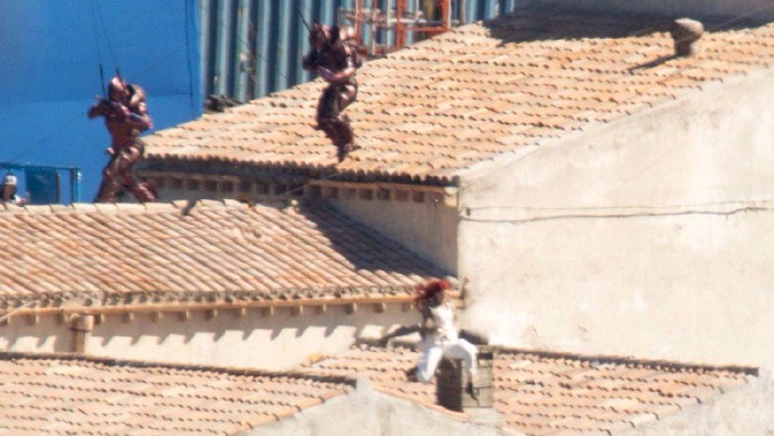 Syuting Aquaman Tampilkan Sosok Tentara Atlantis Berkostum Baja