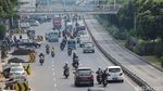 Foto: Bahaya! Aksi Lawan Arus Pemotor di Matraman