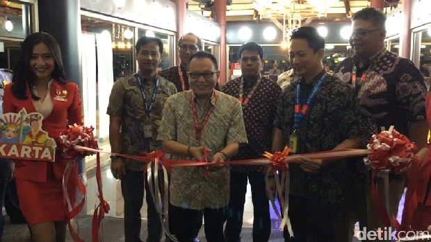 Acara Gunting Pita (Aji Bagoes/detikTravel)