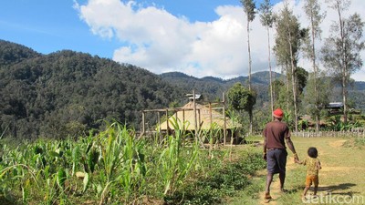 Foto: Kehidupan di Pedalaman Papua