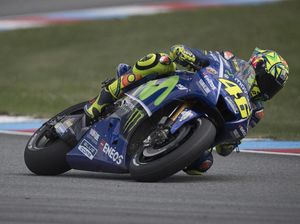 Kalahkan Marquez, Rossi Tercepat di Tes MotoGP Brno