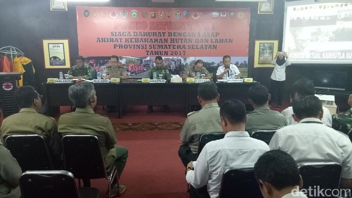 170 Hektare Lahan Terbakar, Pemprov Sumsel Minta Satgas Bersinergi