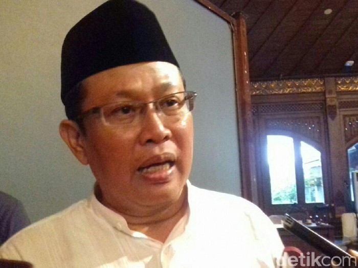 Pengasuh Pondok Pesantren Al-Muayyad Windan, Makamhaji, Kartasura, Sukoharjo, KH Dian Nafi, Selasa (8/8/2017).