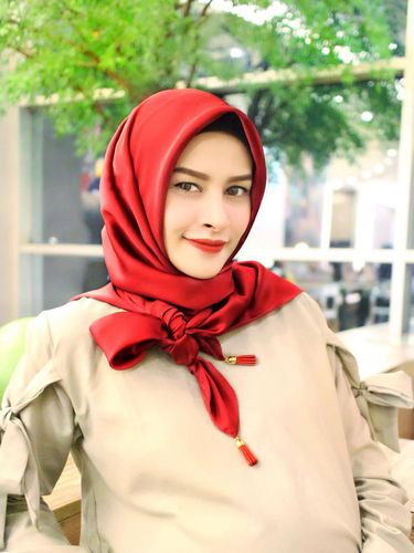 Foto: Ini Angel, Hijabers Cantik yang Disebut 'Wonder Woman' Indonesia
