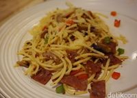 Aglio olio bisa jadi alternatif makanan selain pizza.