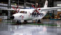 Pesawat N219 buatan PTDI mampu menerbangi pulau-pulau terpencil yang cocok untuk digunakan di Indonesia. Pool/Dok. PTDI